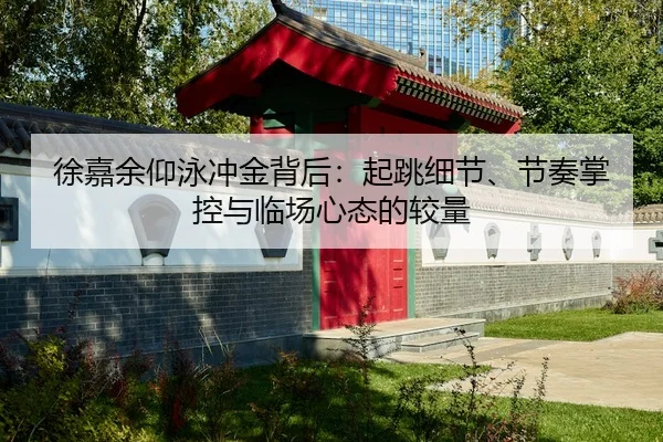 徐嘉余仰泳冲金背后：起跳细节、节奏掌控与临场心态的较量